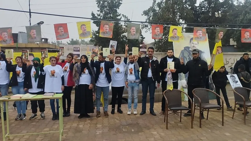 Ji bo xwendina pirtûkên Rêber Abdullah Ocalan çalakî
