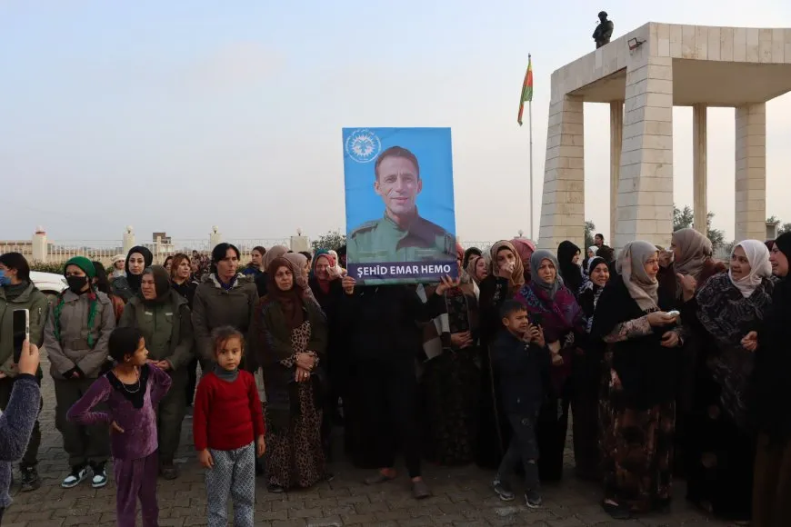 Cenazeyê şehîd Emar Hemo hat veşartin