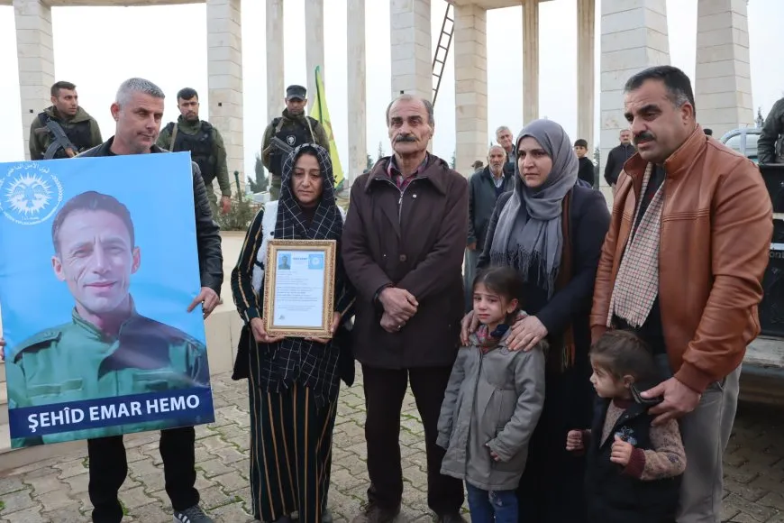 Cenazeyê şehîd Emar Hemo hat veşartin