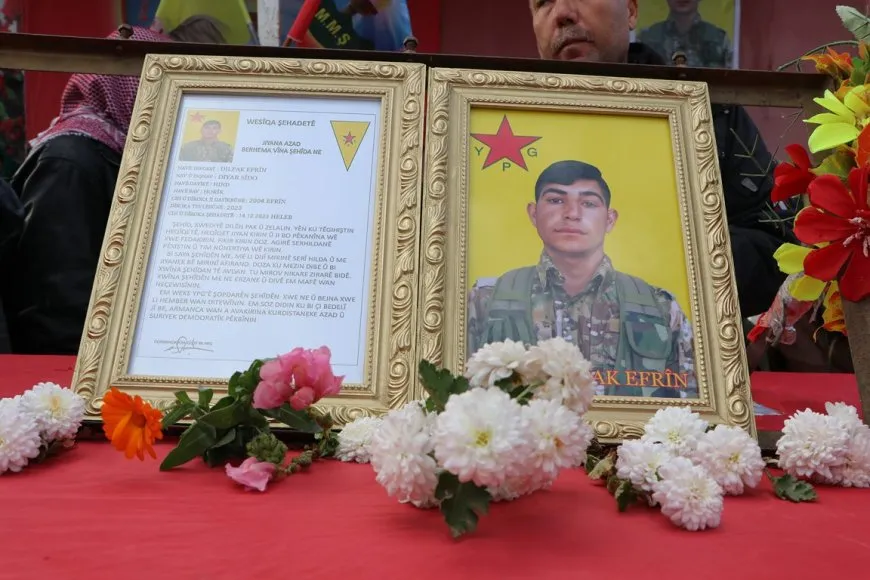 Şehîd Dilpak Efrîn hate veşartin