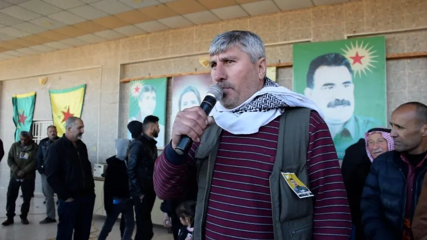 Şêniyên Dirbêsiyê cenazeyê şervanê QSD`ê Egîd Serêkaniyê spart axê