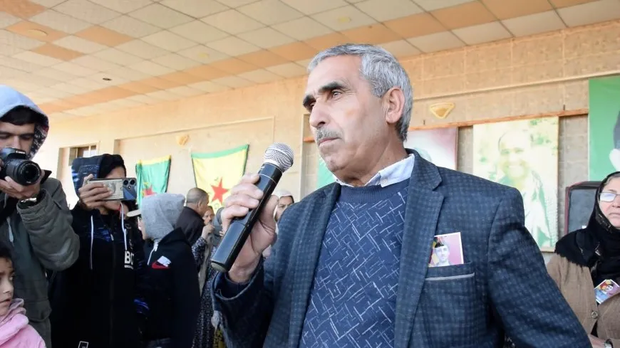 Şêniyên Dirbêsiyê cenazeyê şervanê QSD`ê Egîd Serêkaniyê spart axê