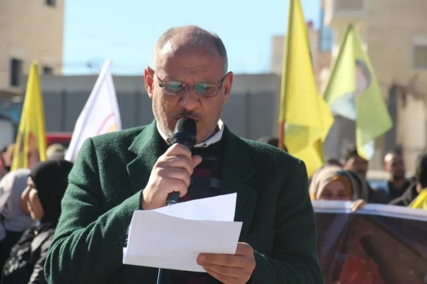 Şêniyên kantona Mînbicê berxwedana zindanan silav kir