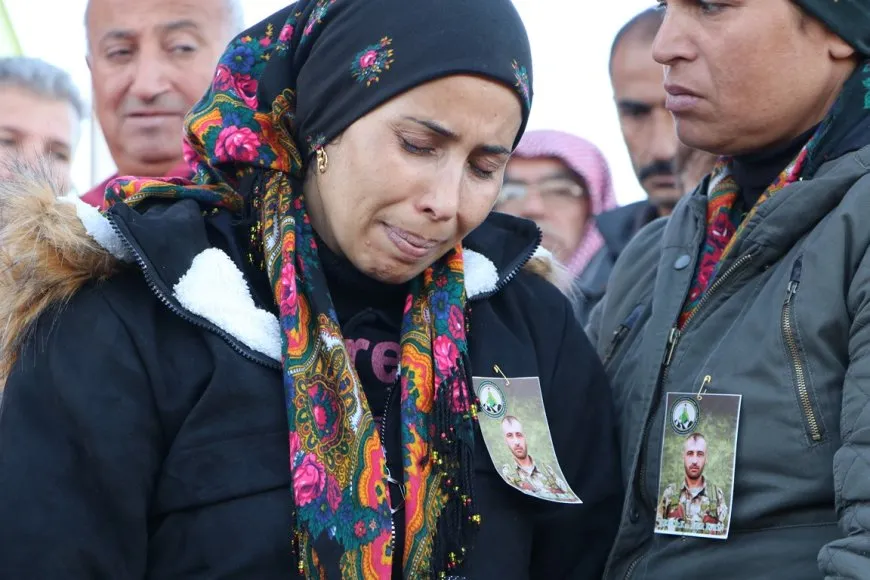 Cenazeyê şehîd Karker Efrîn li Şehbayê hat oxirkirin