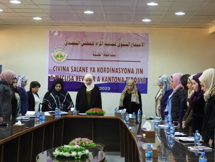 Koordînasyona Jin a Tebqayê civîna xwe ya salê li dar xist