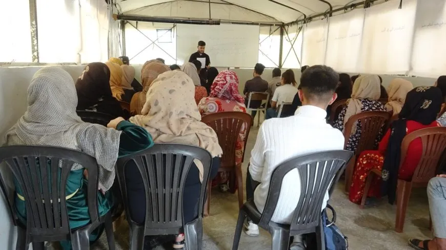 Li Kampa Koçberên Girê Spî dewreyên xurtkirina behreyan