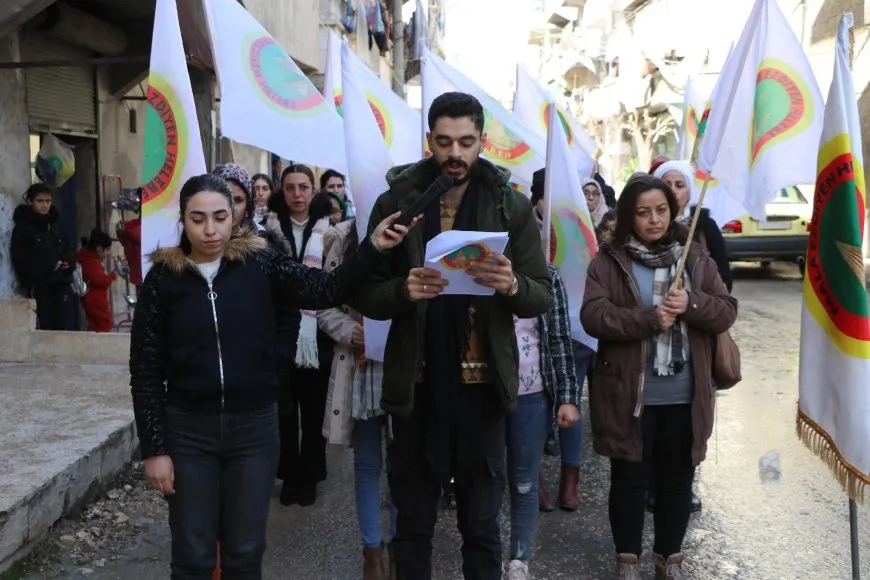Xelkê Bakur û Rojhilatê Sûriyeyê li hember êrişan li qadan in