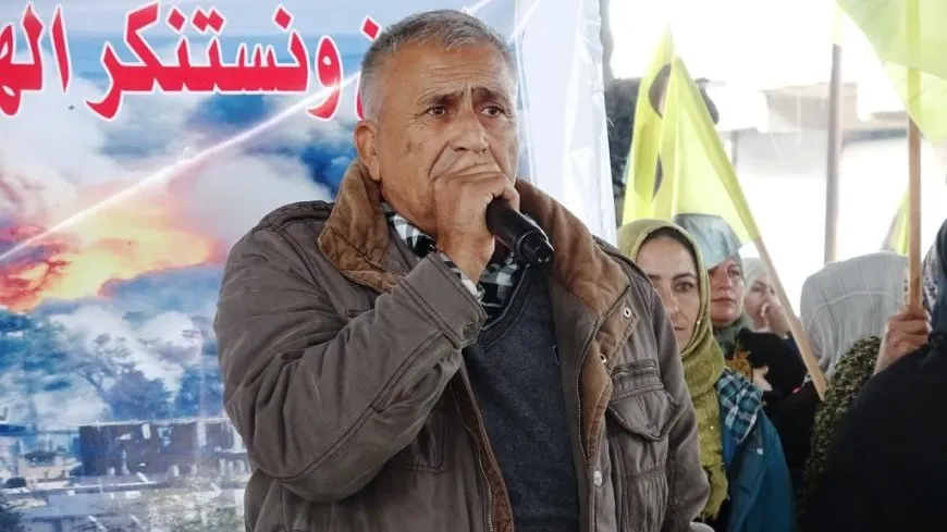 Ji bo azadiya fîzîkî ya Rêber Abdullah Ocalan li Eyn Îsayê çalakî