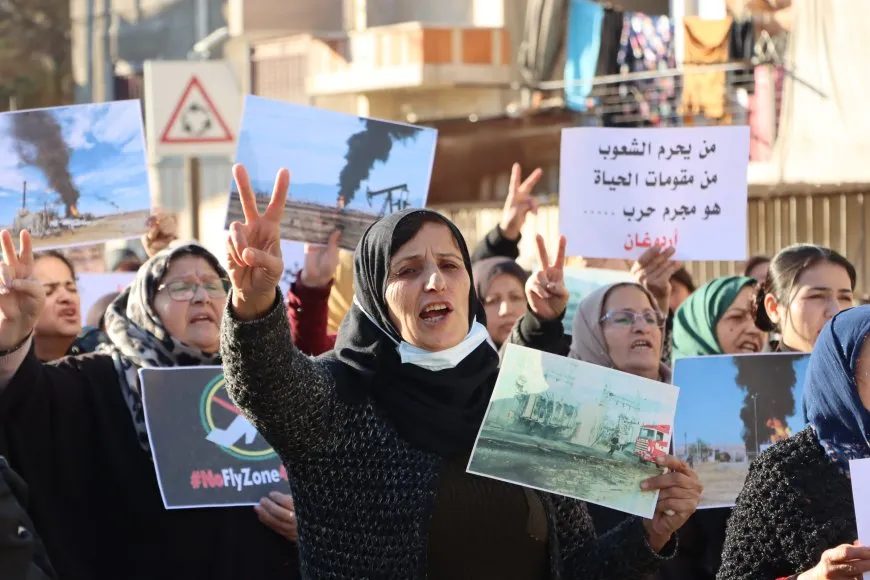 Gelên Bakûr û Rojhilatê Suriyeyê dijî êrîşan herikîn kolanan