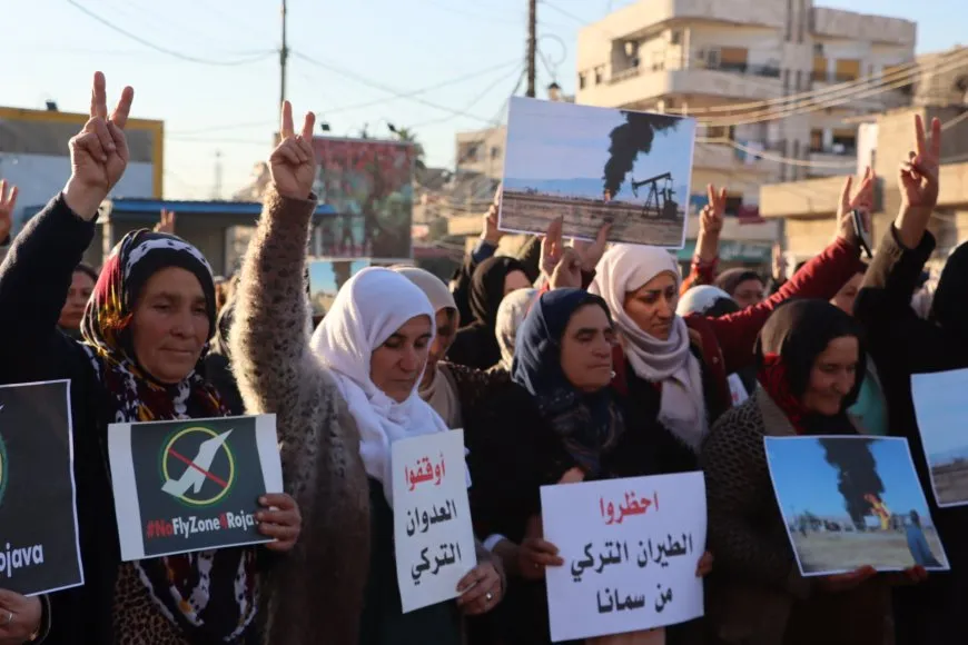 Gelên Bakûr û Rojhilatê Suriyeyê dijî êrîşan herikîn kolanan