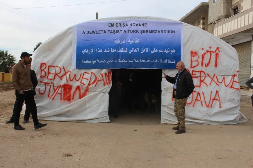 Di çalakiyên şermezarkirina êrişan de: Em dev ji azadiyê bernadin