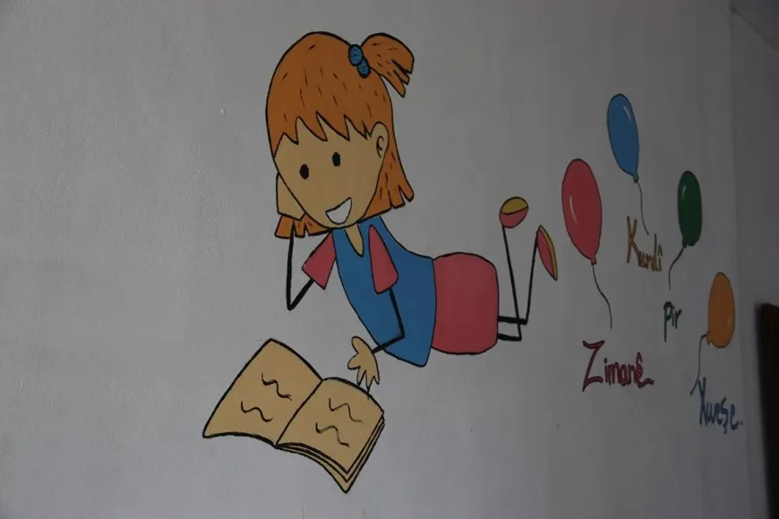 ′Bi xêzkirina wêneyan dibistanên me xweşik dibin′