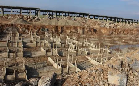 Zêdetirî nîvê projeya herêma pîşesaziyê ya Girkê Legê temam bû