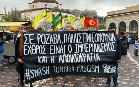 Êrişên dewlet Tirk li Atînayê hatin şermezarkirin
