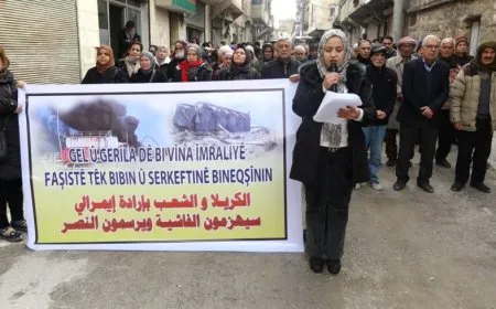 Meclisa Giştî ya taxên Şêxmeqsûd û Eşrefiye bêdengiya hikumeta Şamê şermezar kir