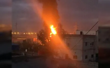 Stasyona ceyranê ya bajarê Qamişlo hat bombebarankirin