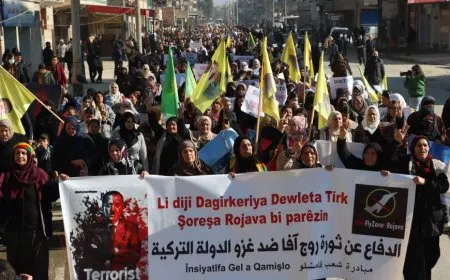 Sibe wê li 6 navendan meşên dijî dagirkeriyê bên çêkirin