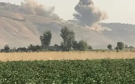 Gundê Mijê yê Amêdiyê hat bombebarankirin