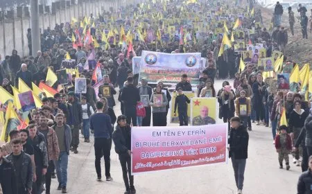 'Em zarokên Efrînê ne û tu carî Efrîn nabe ya dagirkeriyê'