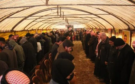 Xelkê Minbicê sersaxî ji malbata şehîd Ciwan re xwest