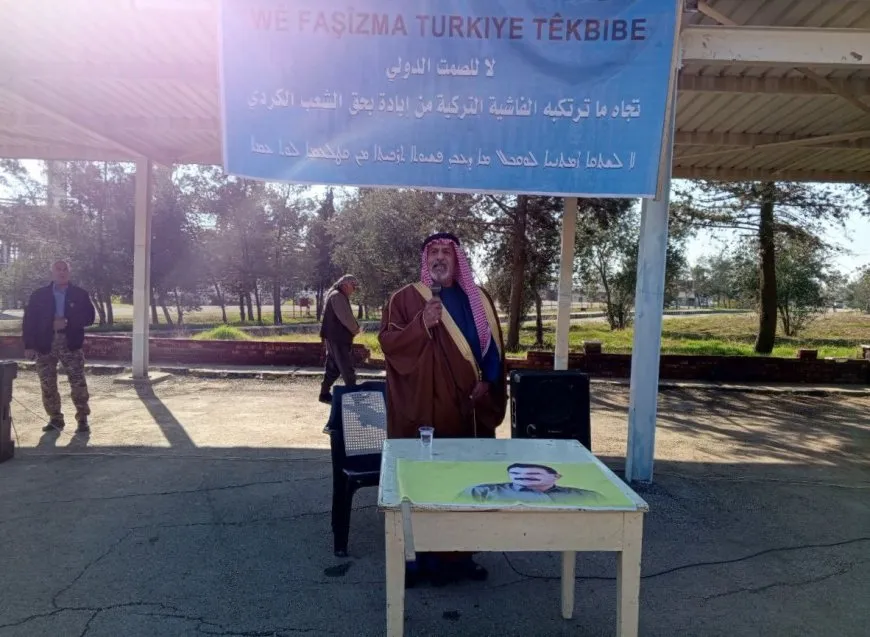 Şêniyên kantona Cizîrê êrişên dewleta Tirk şermezar kirin