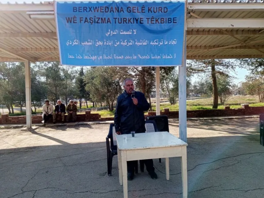 Şêniyên kantona Cizîrê êrişên dewleta Tirk şermezar kirin