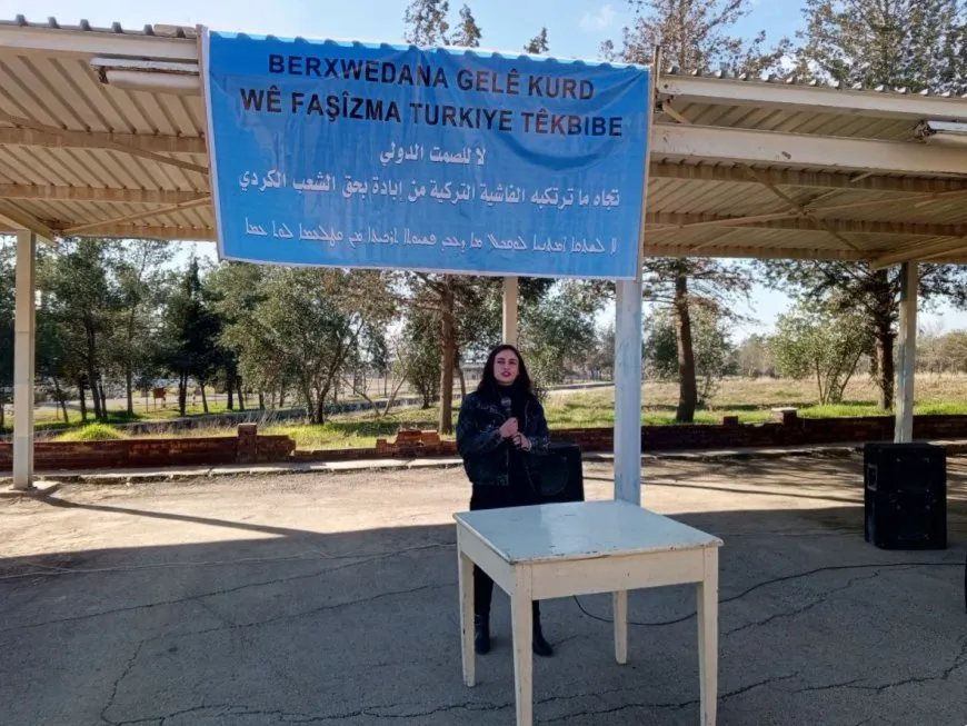 Şêniyên kantona Cizîrê êrişên dewleta Tirk şermezar kirin