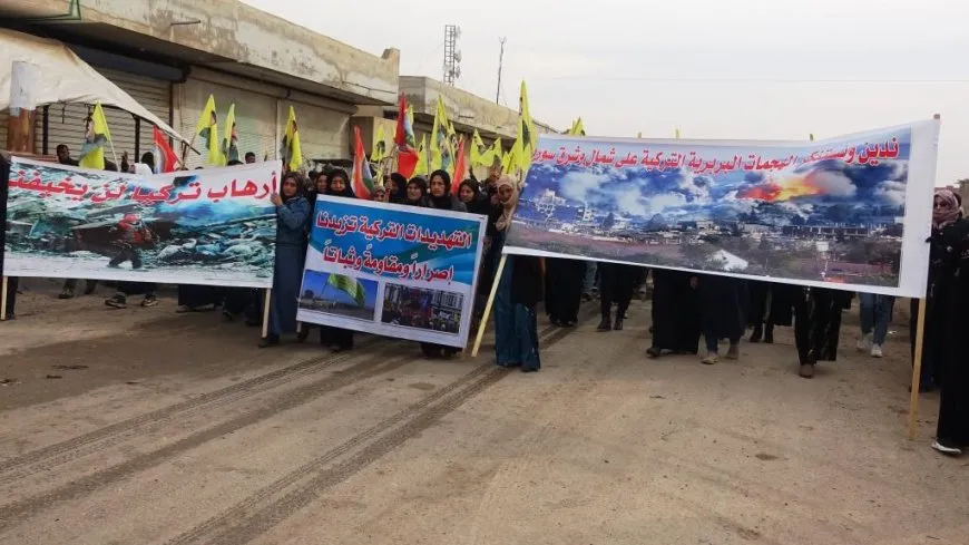 Li Eyn Îsayê meşa li dijî êrişan