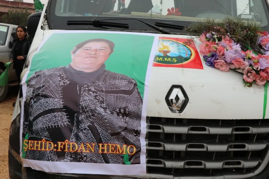 Şehîd Fîdan Hemo li Şehbayê hate veşartin