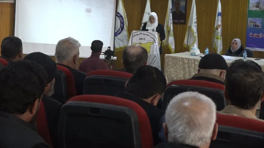 Desteya Xizmetguzarî û Şaredariyan a Dêrazorê civîna xwe ya salê li dar xist