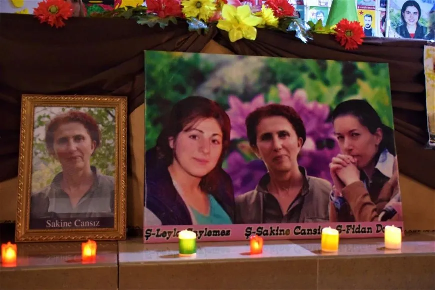 Soza tolhildana şehîd Sakîne Cansiz û hevrêyên wê hat dayîn