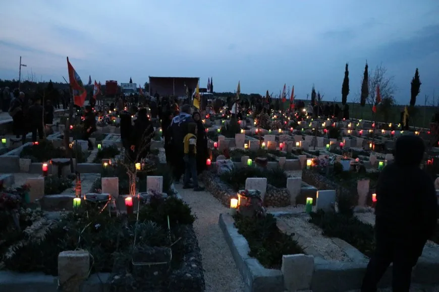 Ji bo bîranîna şehîdên komkujiya Parîsê li Heleb û Şehbayê çalakî