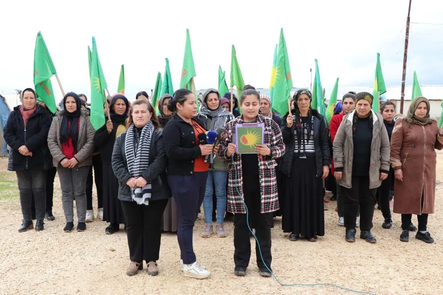 Cezayê darvekirina jinan li herêmên dagirkirî hate şermezarkirin