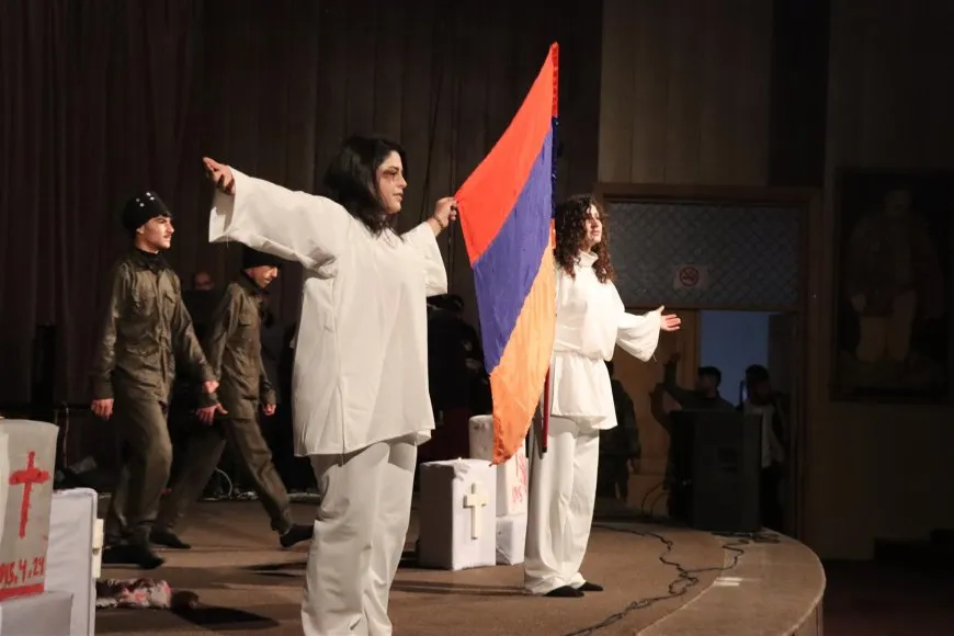 Ermenên Hesekê çalakiyek li dar xist