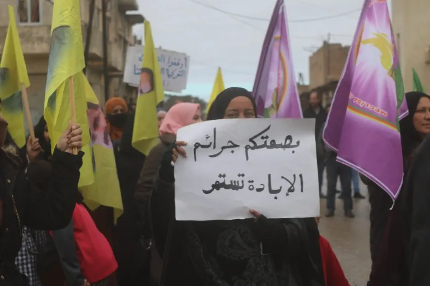 Şêniyê kantona Cizîrê êrişên dewleta Tirk şermezar kirin