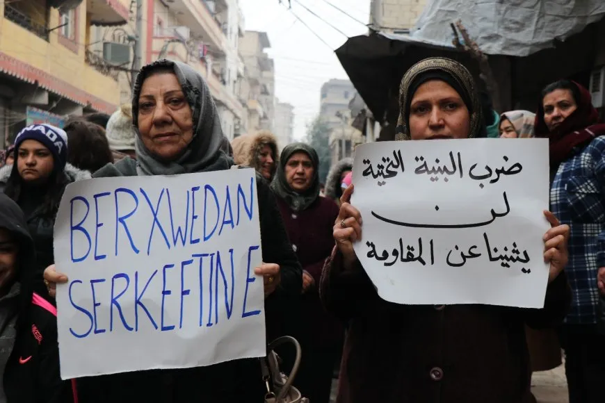 Gelên Bakur û Rojhilatê Sûriyeyê êrişên Tirkiyeyê şermezar kirin