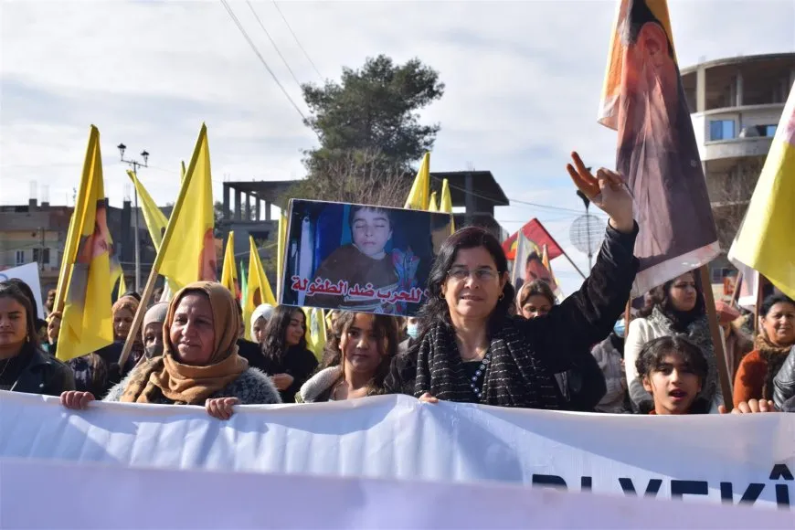 Şêniyên Kantona Cizîrê êrîşên dewleta dagirker şermezar kirin