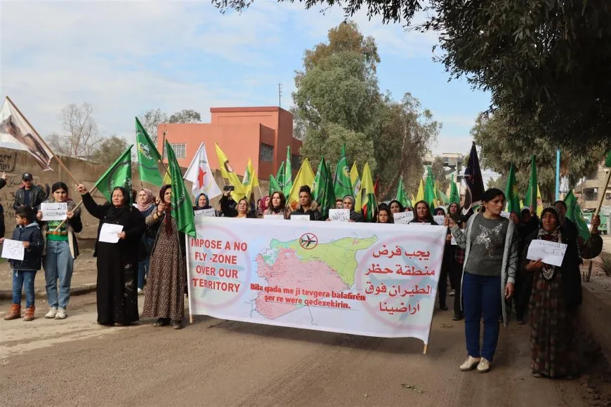 Şêniyên Kantona Cizîrê êrîşên dewleta dagirker şermezar kirin