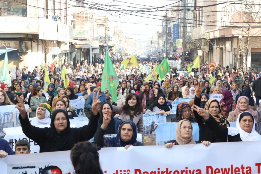 Şêniyên Kantona Cizîrê êrîşên dewleta dagirker şermezar kirin