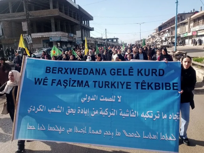 Şêniyên Kantona Cizîrê êrîşên dewleta dagirker şermezar kirin