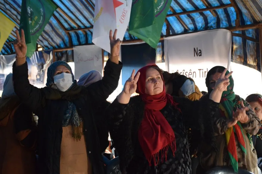 Li kantona Cizîrlê çalakiyên şermezarkirina êrişan