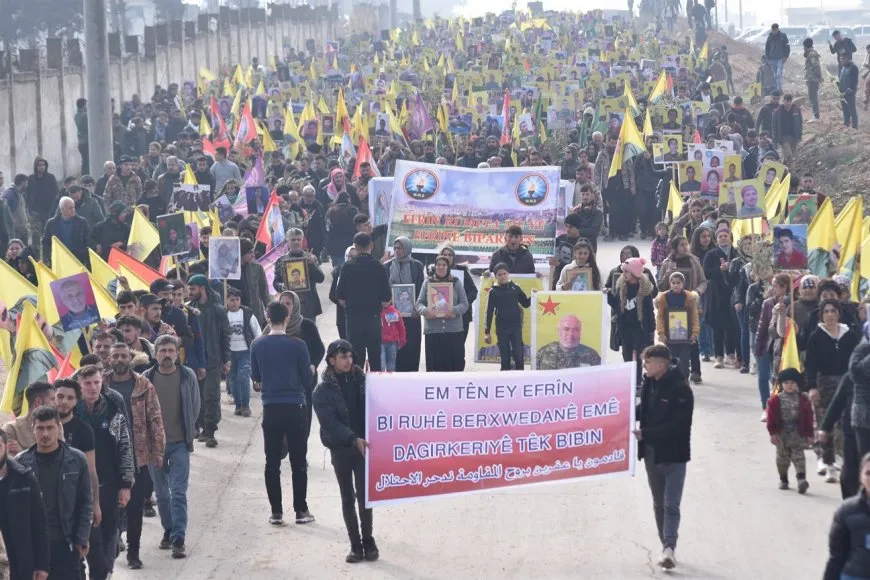 ˊHeta Efrîn û herêmên dagirkirî rizgar dibin em ê çalakiyên xwe bilind bikinˊ
