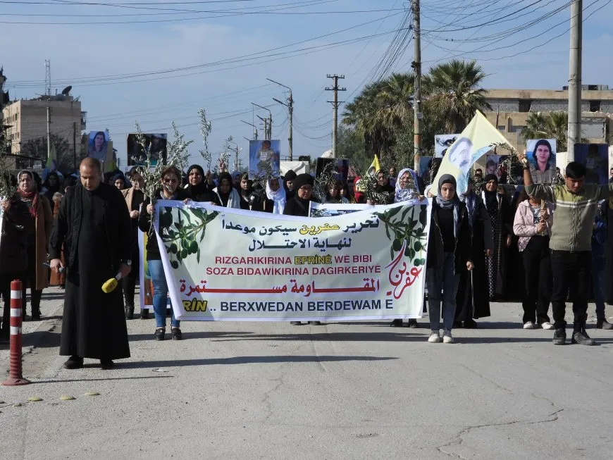 ˊHeta Efrîn û herêmên dagirkirî rizgar dibin em ê çalakiyên xwe bilind bikinˊ