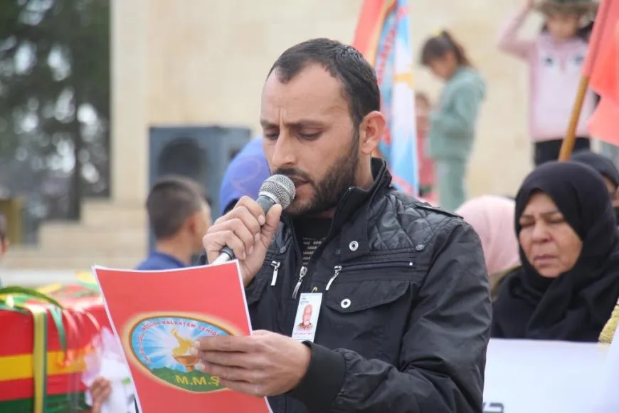 Xelkê Minbicê şehîd Kerîm Îbrahîm oxir kir
