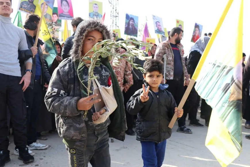 'Em zarokên Efrînê ne û tu carî Efrîn nabe ya dagirkeriyê'