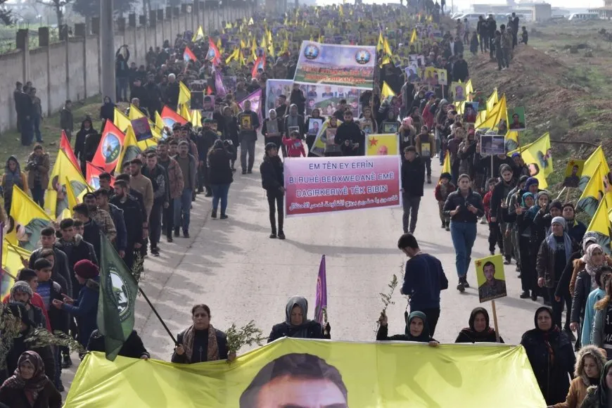 'Em zarokên Efrînê ne û tu carî Efrîn nabe ya dagirkeriyê'