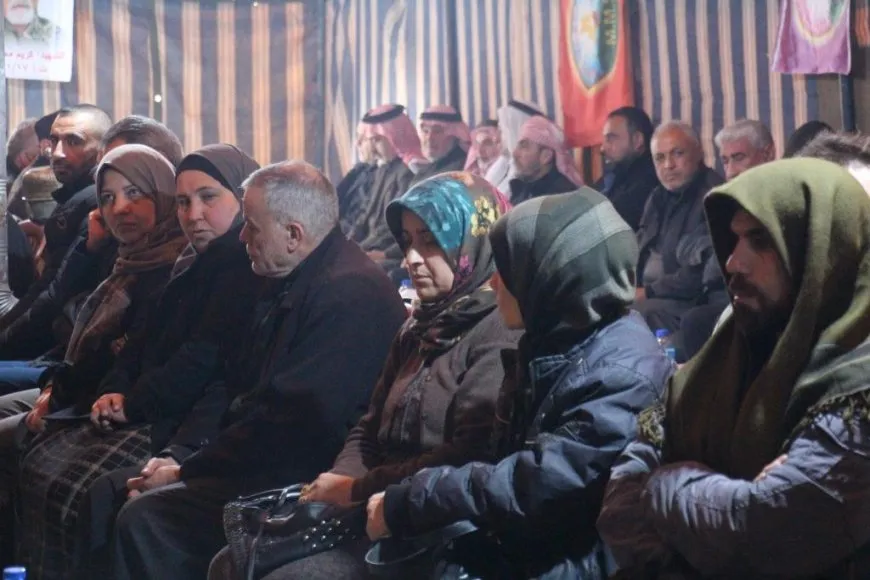 Şêniyên Minbicê sersaxî da malbata şehîd Kerîm El Îbrahîm