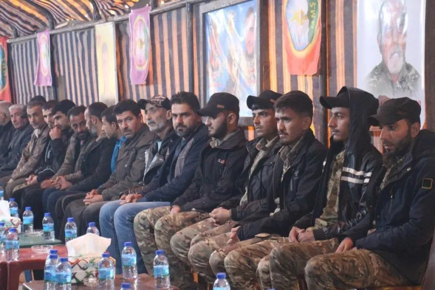 Şêniyên Minbicê sersaxî da malbata şehîd Kerîm El Îbrahîm