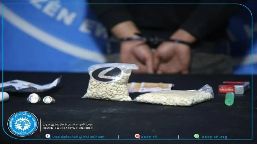 Hêzên Ewlekariya Hundirîn li Hesekê firoşkarekî hişbirê girt