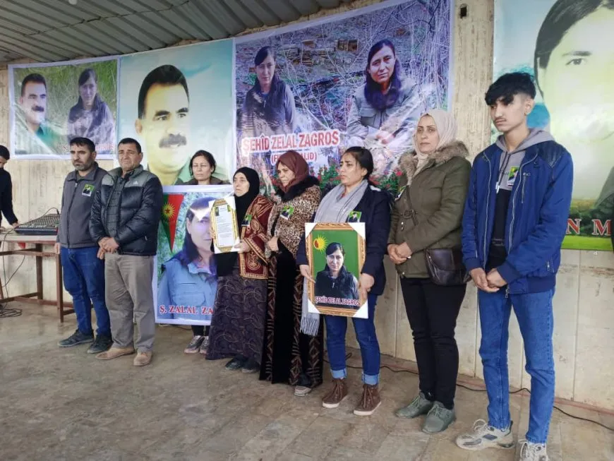 Şehîd Zelal Zagros li Hesekê tê oxirkirina